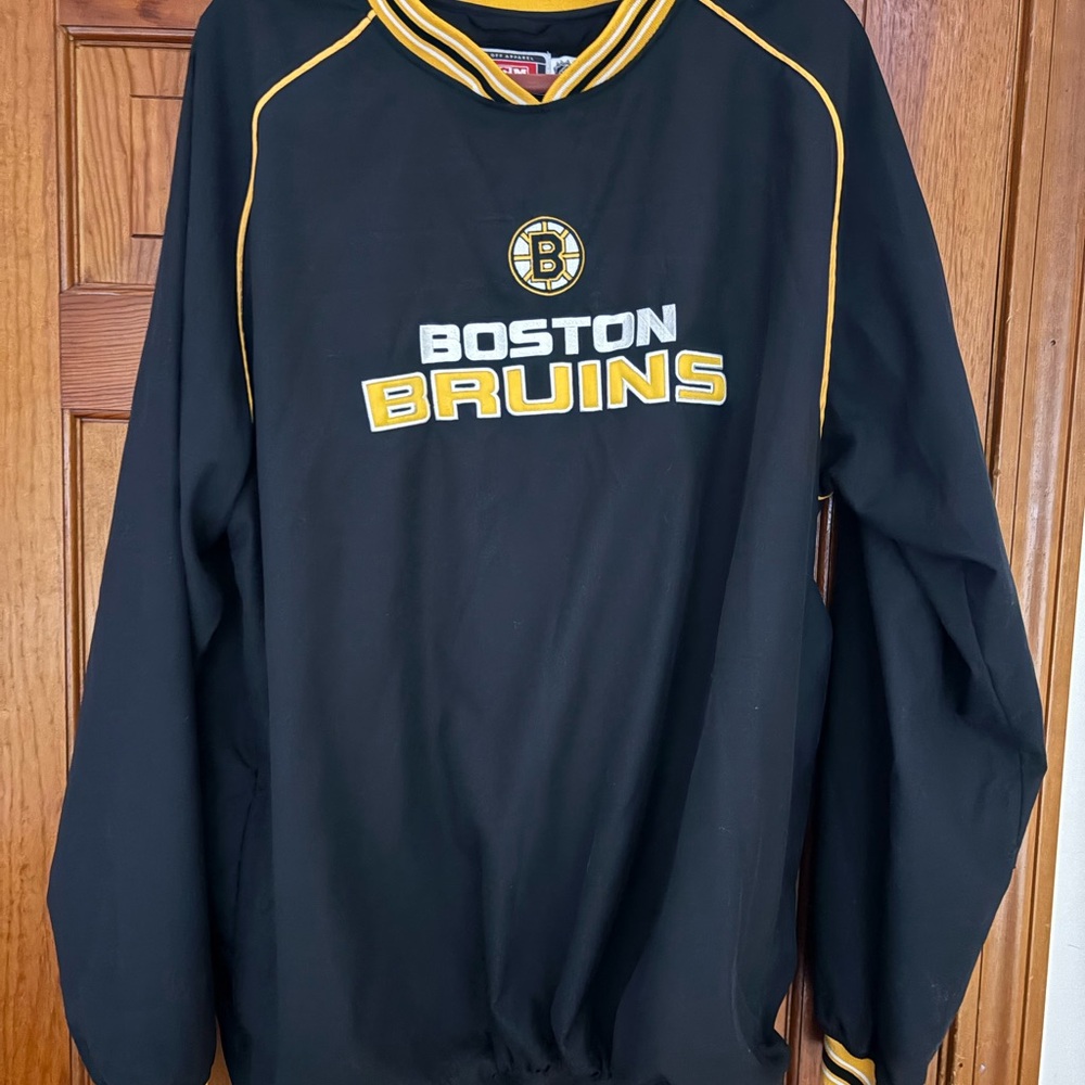 Boston Bruins Vintage Pullover Jacket